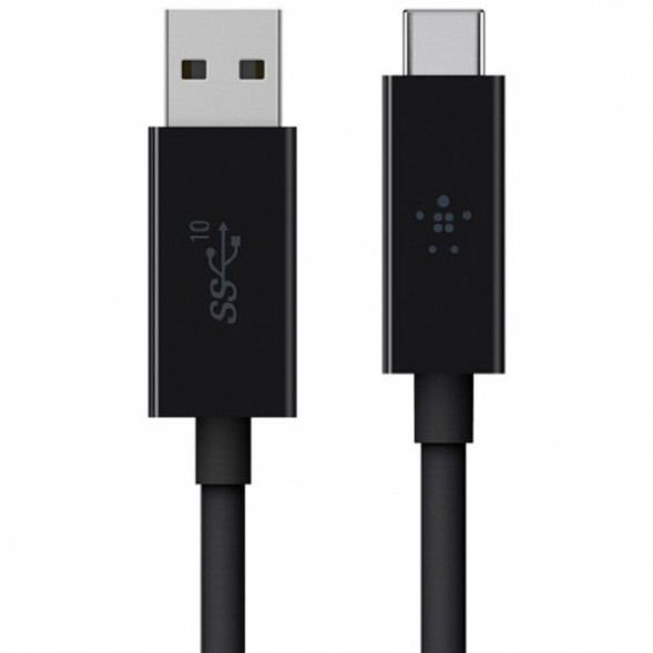 Кабель Belkin USB-A – USB-C 3.1 Gen 2 - cable, 1 м, черный в Новосибирске