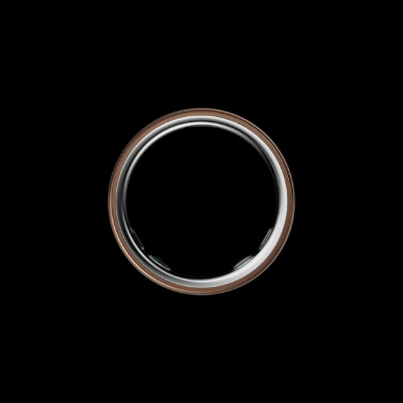 Умное кольцо Oura Ring 5 (размер 7), розовое золото/Deep Rose в Новосибирске