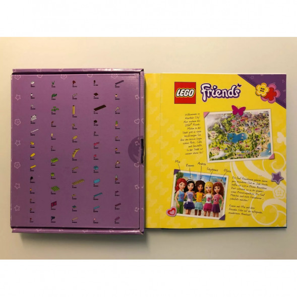 Книга и набор кубиков LEGO Friends Buch &amp;amp; Steine-Set Zwei Freundinnen auf Schatzsuche в Новосибирске