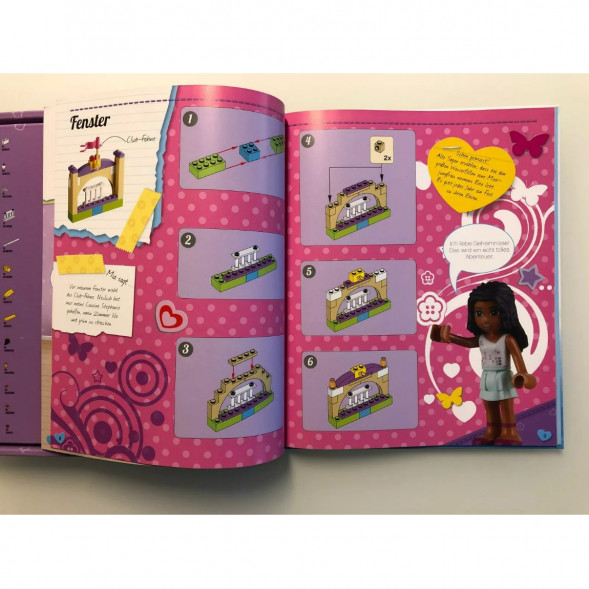 Книга и набор кубиков LEGO Friends Buch &amp;amp; Steine-Set Zwei Freundinnen auf Schatzsuche в Новосибирске