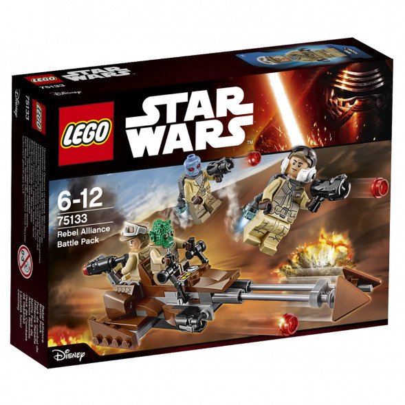 Конструктор LEGO Star Wars 75133 Боевой набор Повстанцев в Новосибирске