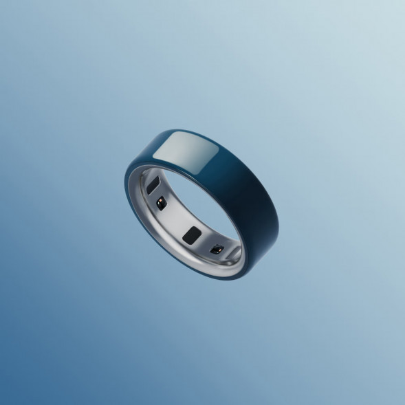Умное кольцо Oura Ring 4 Ceramic (размер 6), Темная ночь/Midnight в Новосибирске