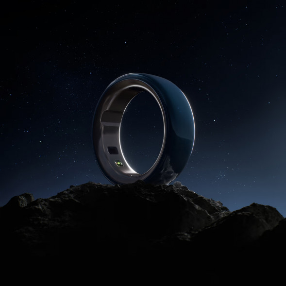 Умное кольцо Oura Ring 4 Ceramic (размер 6), Темная ночь/Midnight в Новосибирске