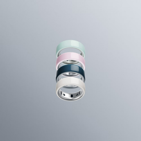 Умное кольцо Oura Ring 4 Ceramic (размер 6), Темная ночь/Midnight в Новосибирске