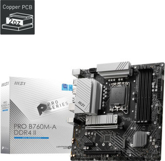 Материнская плата MSI PRO B760M-A DDR4 II в Новосибирске