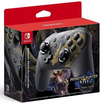 Nintendo Switch Pro Контроллер - Monster Hunter Rise в Новосибирске