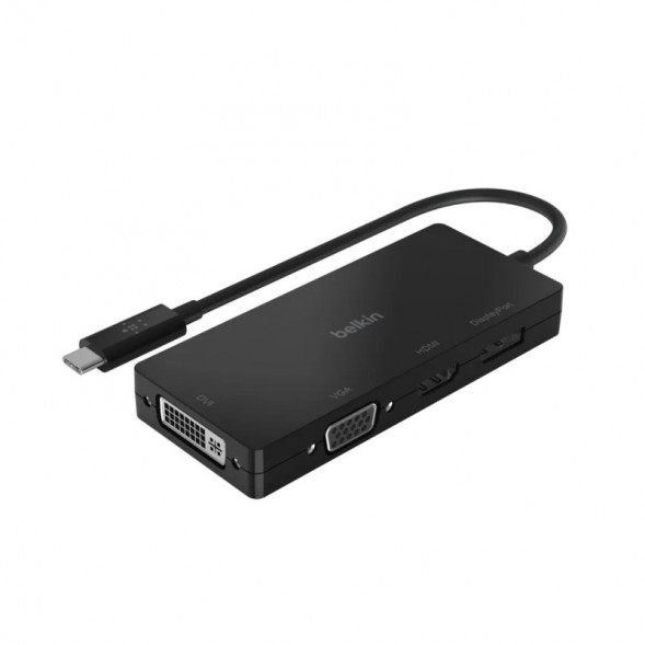 Адаптер Belkin USB-C Video Adapter (AVC003btBK), черный в Новосибирске