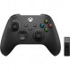 Геймпад Microsoft Xbox One and Series S/X Controller + беспроводной адаптер для PC, черный в Новосибирске
