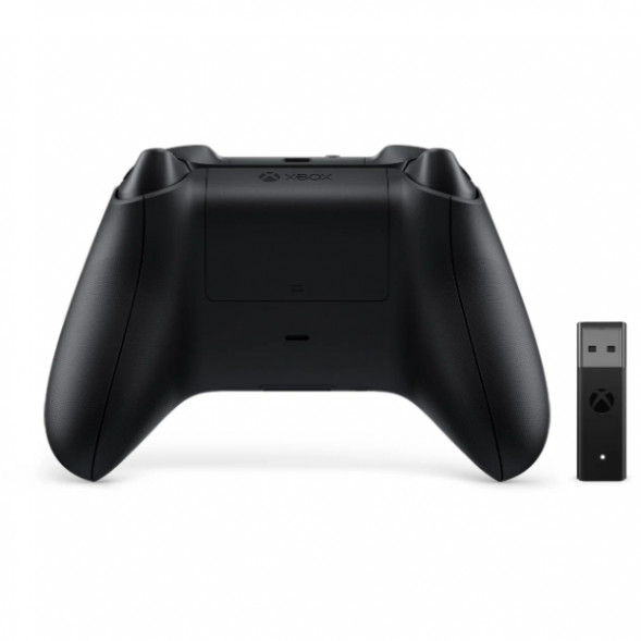 Геймпад Microsoft Xbox One and Series S/X Controller + беспроводной адаптер для PC, черный в Новосибирске