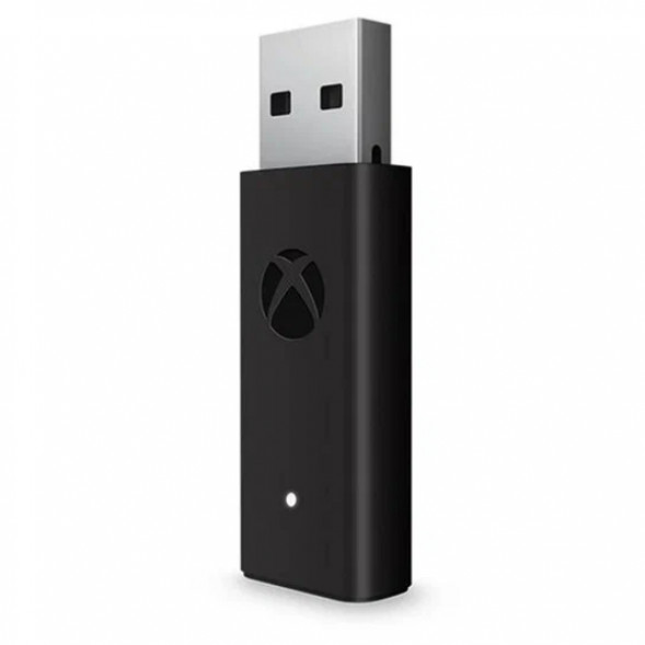 Геймпад Microsoft Xbox One and Series S/X Controller + беспроводной адаптер для PC, черный в Новосибирске