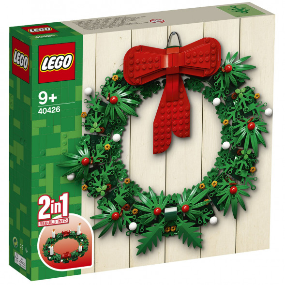 Конструктор LEGO 40426 Сувенирный набор «Рождественский венок» 2 в 1 в Новосибирске
