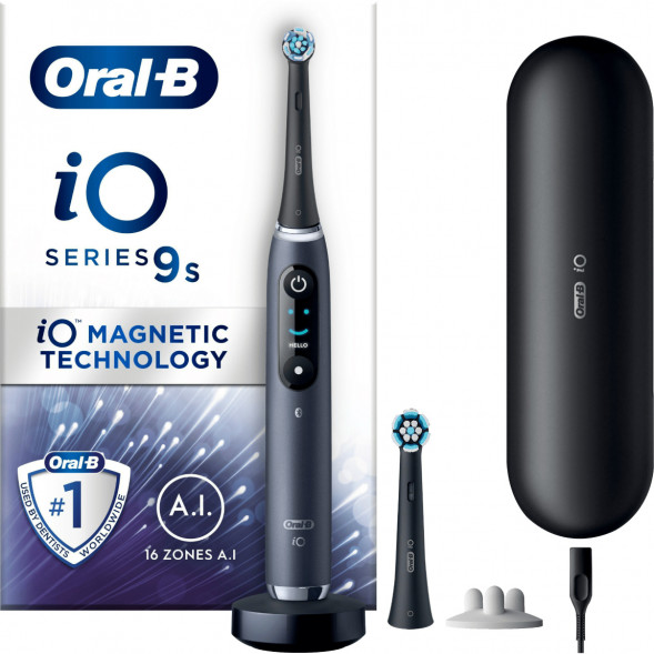 Электрическая зубная щетка Oral-B iO Series 9s (387071), Black Onyx в Новосибирске