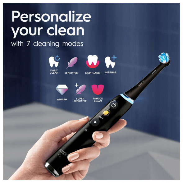 Электрическая зубная щетка Oral-B iO Series 9s (387071), Black Onyx в Новосибирске