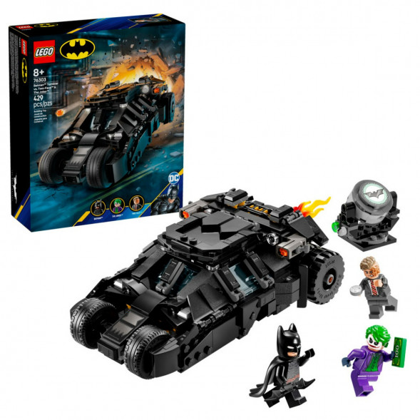 Конструктор LEGO Super Heroes 76303 Тумблер Бэтмена против Двуликого и Джокера в Новосибирске