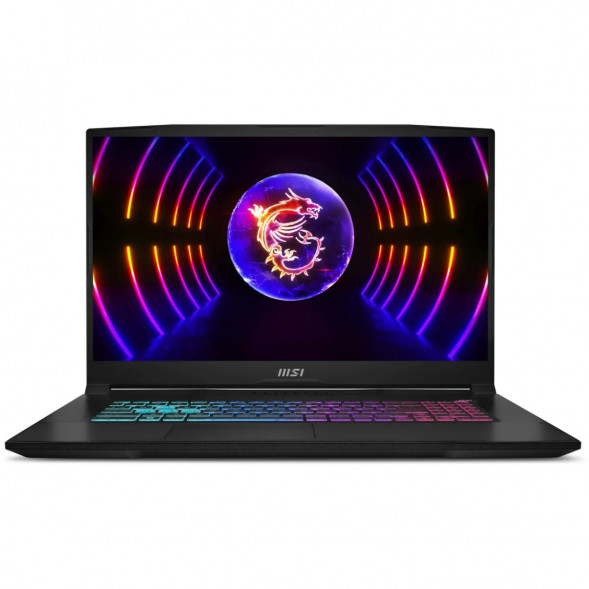 Ноутбук MSI Katana 17 B13VEK-1624XRUY (17.3&amp;quot;, IPS, Intel Core i5 13420H 2.1ГГц, 8 ядер, 16ГБ DDR5, 512ГБ SSD, NVIDIA GeForce RTX 4050 - 6 ГБ, без ОС), черный в Новосибирске