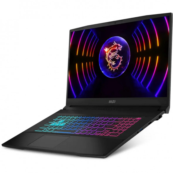Ноутбук MSI Katana 17 B13VEK-1624XRUY (17.3&amp;quot;, IPS, Intel Core i5 13420H 2.1ГГц, 8 ядер, 16ГБ DDR5, 512ГБ SSD, NVIDIA GeForce RTX 4050 - 6 ГБ, без ОС), черный в Новосибирске