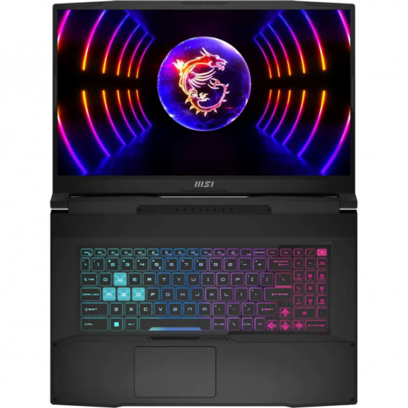 Ноутбук MSI Katana 17 B13VEK-1624XRUY (17.3&amp;quot;, IPS, Intel Core i5 13420H 2.1ГГц, 8 ядер, 16ГБ DDR5, 512ГБ SSD, NVIDIA GeForce RTX 4050 - 6 ГБ, без ОС), черный в Новосибирске