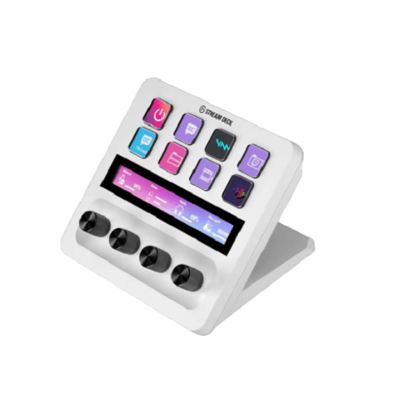 Контроллер для стриминга Elgato Stream Deck +, белый в Новосибирске