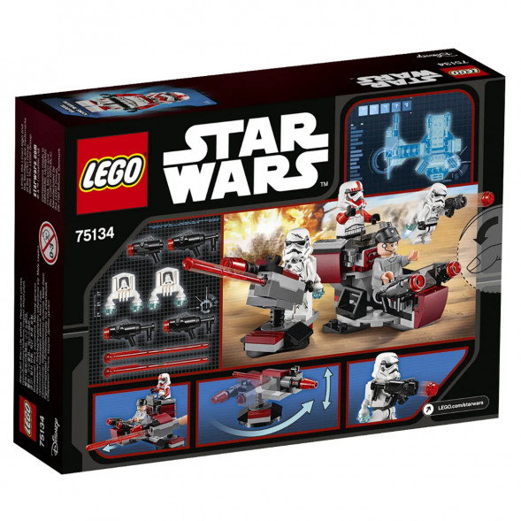 Конструктор LEGO Star Wars 75134 Боевой набор Галактической Империи в Новосибирске
