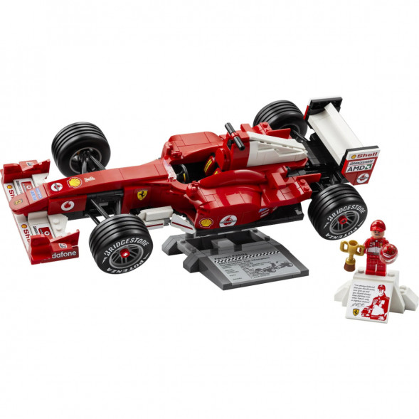 Конструктор LEGO Icons 11375 Ferrari F2004 и Михаэль Шумахер в Новосибирске