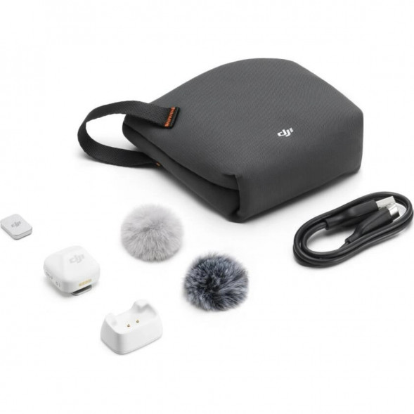 Микрофонный передатчик DJI Mic Mini (Arctic White) в Новосибирске