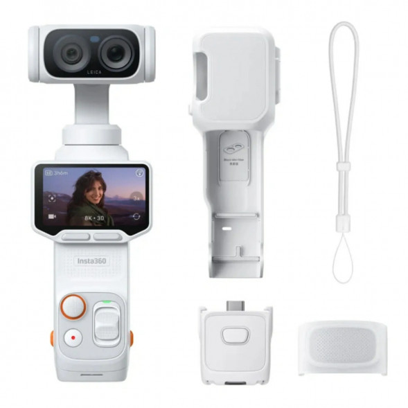 Экшн-камера Insta360 Luna Ultra Standard Combo, White в Новосибирске
