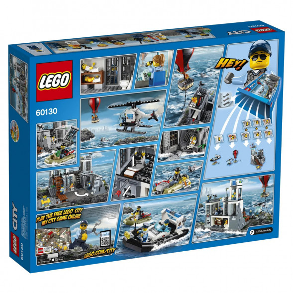 Конструктор LEGO City 60130 Police Остров-тюрьма в Новосибирске