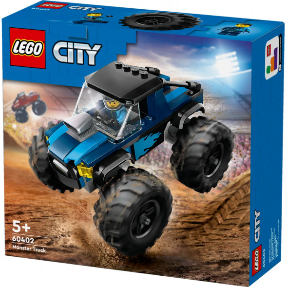 Конструктор LEGO City 60402 Синий Монстр-трак в Новосибирске