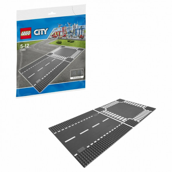 Конструктор LEGO City 7280 Прямая дорога и перекрёсток в Новосибирске