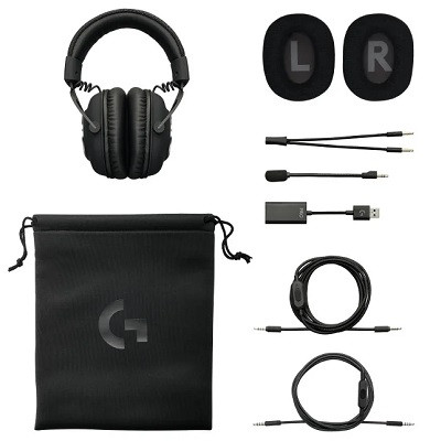 Компьютерная гарнитура Logitech G PRO X, черный в Новосибирске