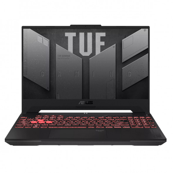 Ноутбук ASUS TUF Gaming A17 FA707NUG-HX156 (17.3&amp;quot;, IPS, 6 ядер, AMD Ryzen 7 7445HS 3.2 ГГц, 16 ГБ DDR5, SSD 512 ГБ, NVIDIA GeForce RTX 4050 - 6 ГБ, без ОС), черный в Новосибирске