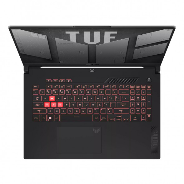 Ноутбук ASUS TUF Gaming A17 FA707NUG-HX156 (17.3&amp;quot;, IPS, 6 ядер, AMD Ryzen 7 7445HS 3.2 ГГц, 16 ГБ DDR5, SSD 512 ГБ, NVIDIA GeForce RTX 4050 - 6 ГБ, без ОС), черный в Новосибирске