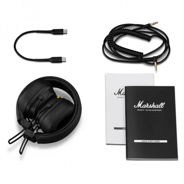 Беспроводные наушники Marshall Major V, чёрный в Новосибирске
