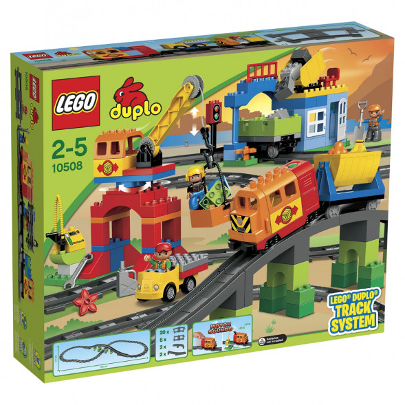 Конструктор LEGO DUPLO Town 10508 Большой поезд в Новосибирске