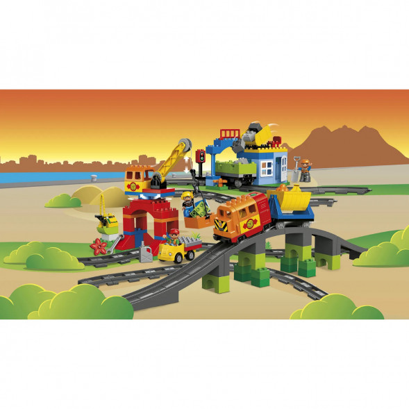 Конструктор LEGO DUPLO Town 10508 Большой поезд в Новосибирске