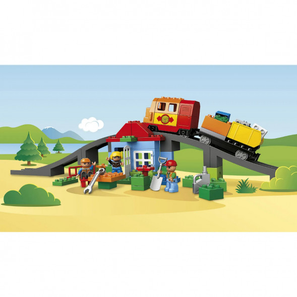 Конструктор LEGO DUPLO Town 10508 Большой поезд в Новосибирске
