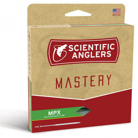 Шнур нахлыстовый Scientific Anglers Mastery MPX 120760 WF-7-F, Buckskin/Green в Новосибирске