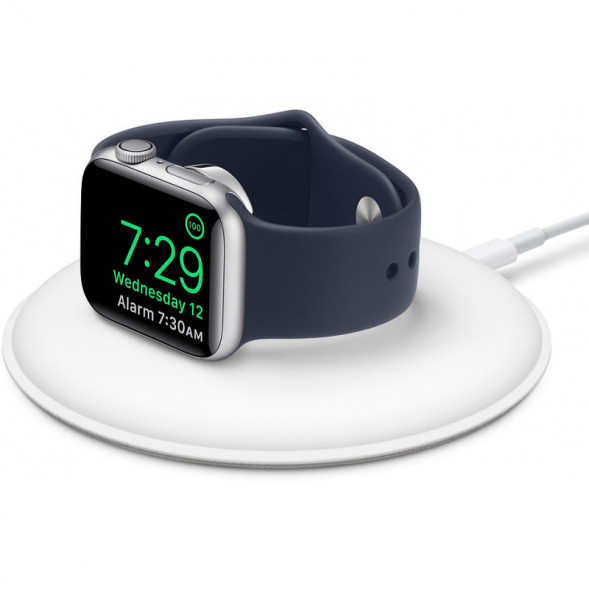 Док-станция для зарядки Apple Watch с магнитным креплением, (MU9F2) в Новосибирске