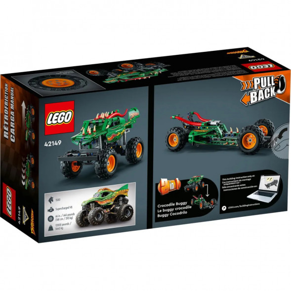 Конструктор LEGO Technic 42149 Монстер Джем «Дракон» в Новосибирске