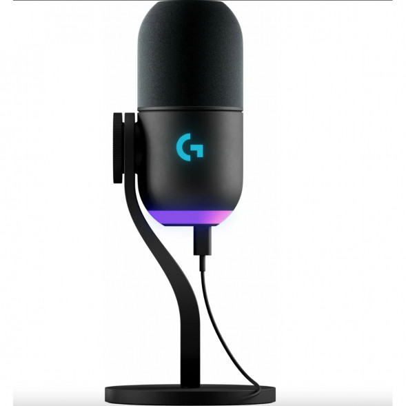 Микрофон Logitech Yeti GX (988-000569), черный в Новосибирске