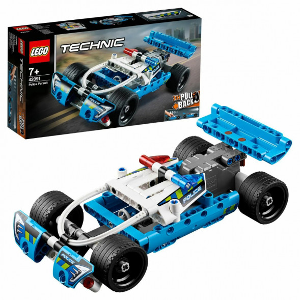 Конструктор LEGO Technic 42091 Полицейская погоня в Новосибирске