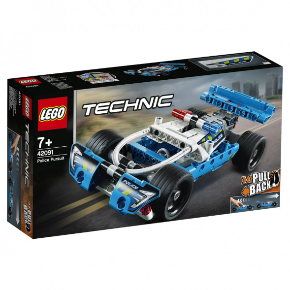 Конструктор LEGO Technic 42091 Полицейская погоня в Новосибирске