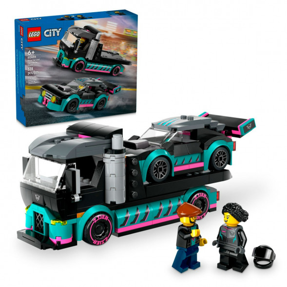 Конструктор LEGO City 60406 Гоночный автомобиль и автовоз в Новосибирске