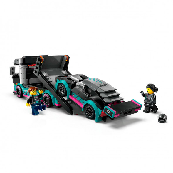 Конструктор LEGO City 60406 Гоночный автомобиль и автовоз в Новосибирске