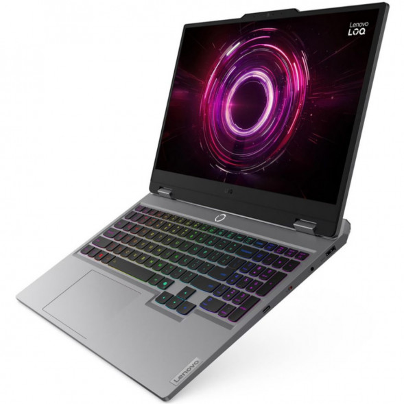 Ноутбук Lenovo LOQ 15AHP10 (83JG003DPB) (15.6&amp;quot;,  IPS, AMD Ryzen 5 220, 6 ядер, 16 ГБ DDR5, SSD 512 ГБ, NVIDIA GeForce RTX 5050 - 8 ГБ, без ОС), серый в Новосибирске