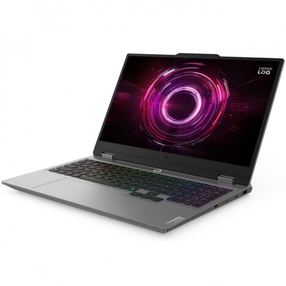 Ноутбук Lenovo LOQ 15AHP10 (83JG003DPB) (15.6&amp;quot;,  IPS, AMD Ryzen 5 220, 6 ядер, 16 ГБ DDR5, SSD 512 ГБ, NVIDIA GeForce RTX 5050 - 8 ГБ, без ОС), серый в Новосибирске