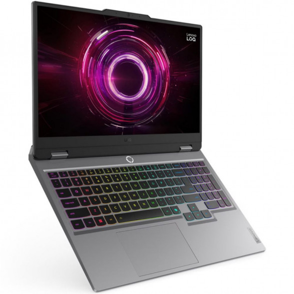 Ноутбук Lenovo LOQ 15AHP10 (83JG003DPB) (15.6&amp;quot;,  IPS, AMD Ryzen 5 220, 6 ядер, 16 ГБ DDR5, SSD 512 ГБ, NVIDIA GeForce RTX 5050 - 8 ГБ, без ОС), серый в Новосибирске