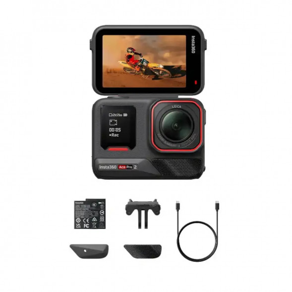 Экшн-камера Insta360 Ace Pro 2, Midnight Black в Новосибирске