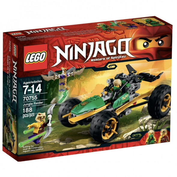 Конструктор LEGO Ninjago 70755 Тропический багги зелёного ниндзя в Новосибирске