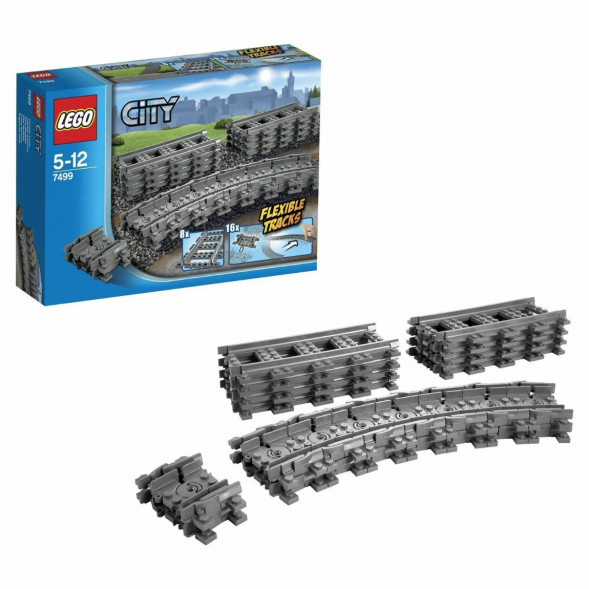 Конструктор LEGO City Trains 7499 Гибкие пути в Новосибирске